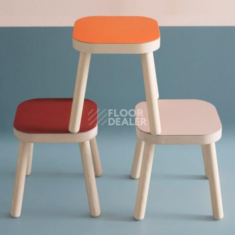 Forbo Furniture Linoleum 4186 orange blast фото 2 | FLOORDEALER